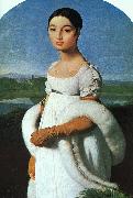Jean-Auguste Dominique Ingres Portrait of Mlle.Riviere oil painting
